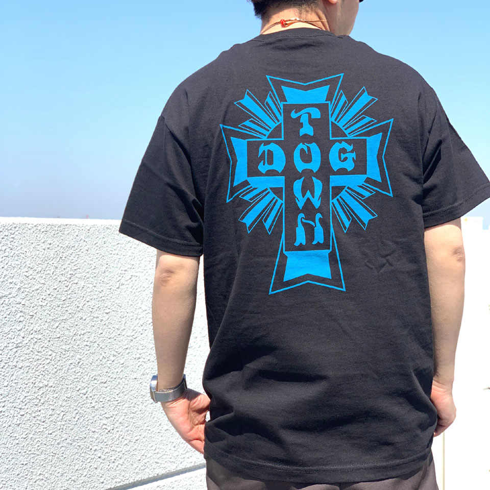 全2色 ドッグタウン DOG TOWN Tシャツ CROSS LOGO S/S Tee 定番 クロス