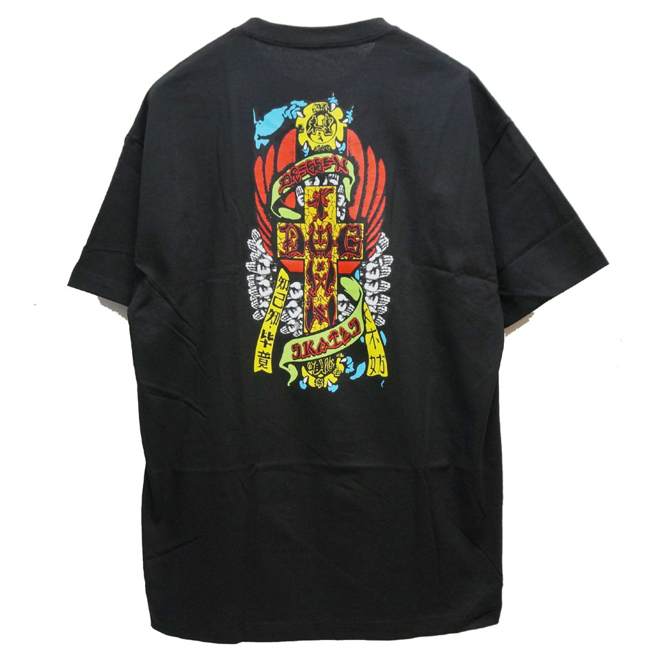 DOGTOWN（ドッグタウン） 全2色 DOG TOWN Tシャツ ERIC DRESSEN HANDS