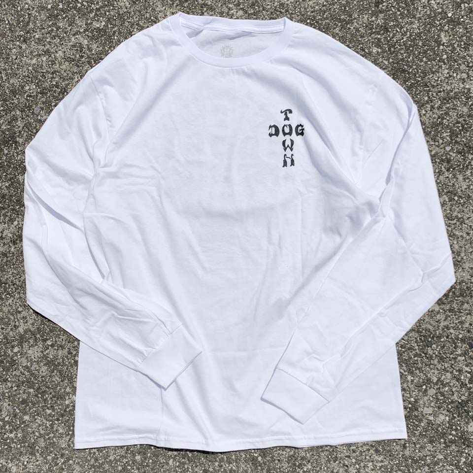 DOGTOWN（ドッグタウン） ロンT Tシャツ CROSS LOGO L/S Tee 定番