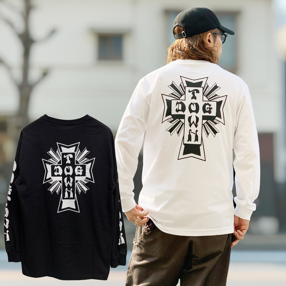 DOGTOWN（ドッグタウン） 全2色ドッグタウン ロンT Tシャツ SLEEVE
