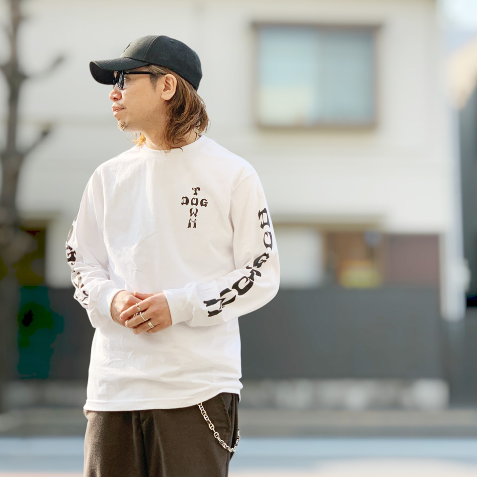 DOGTOWN（ドッグタウン） 全2色ドッグタウン ロンT Tシャツ SLEEVE