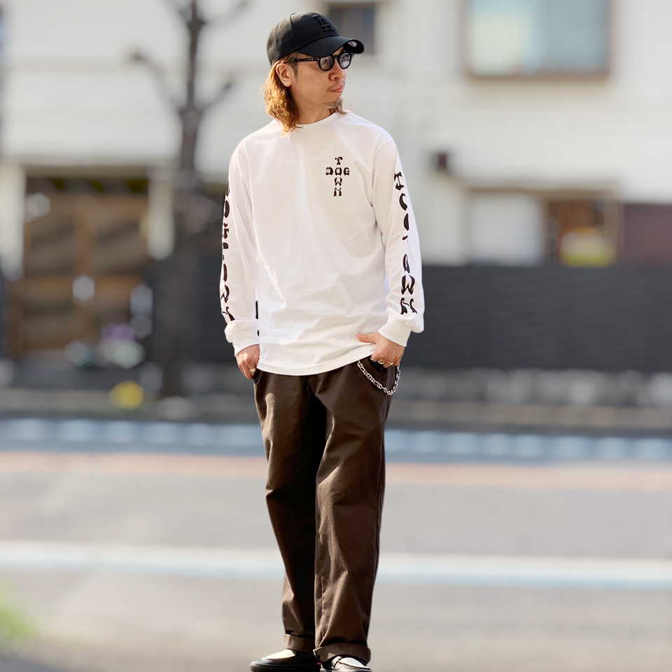 DOGTOWN（ドッグタウン） 全2色ドッグタウン ロンT Tシャツ SLEEVE