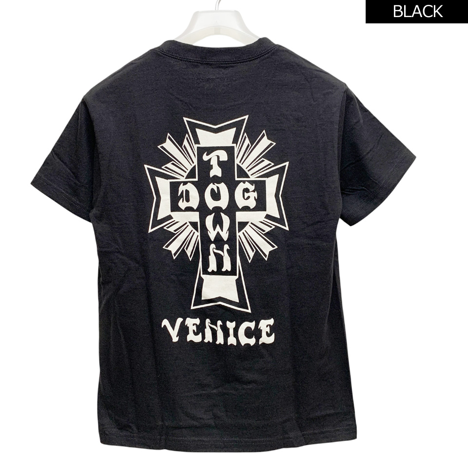 激レア90’ビンテージドッグタウン MADE IN VENICE Lサイズ DOGTOWN（ドッグタウン） 全2色 DOG TOWN Tシャツ VENICE CROSS LOGO S