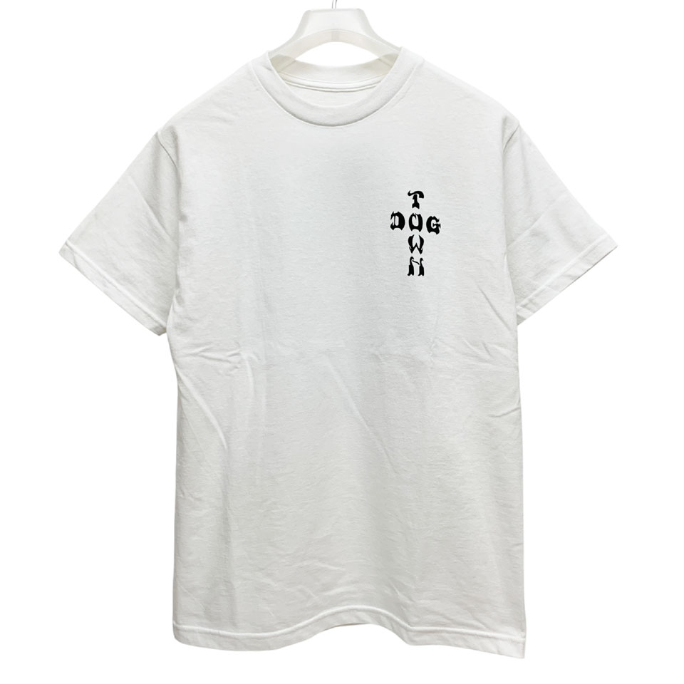 DOGTOWN（ドッグタウン） 全2色 DOG TOWN Tシャツ CROSS LOGO COLOR S 