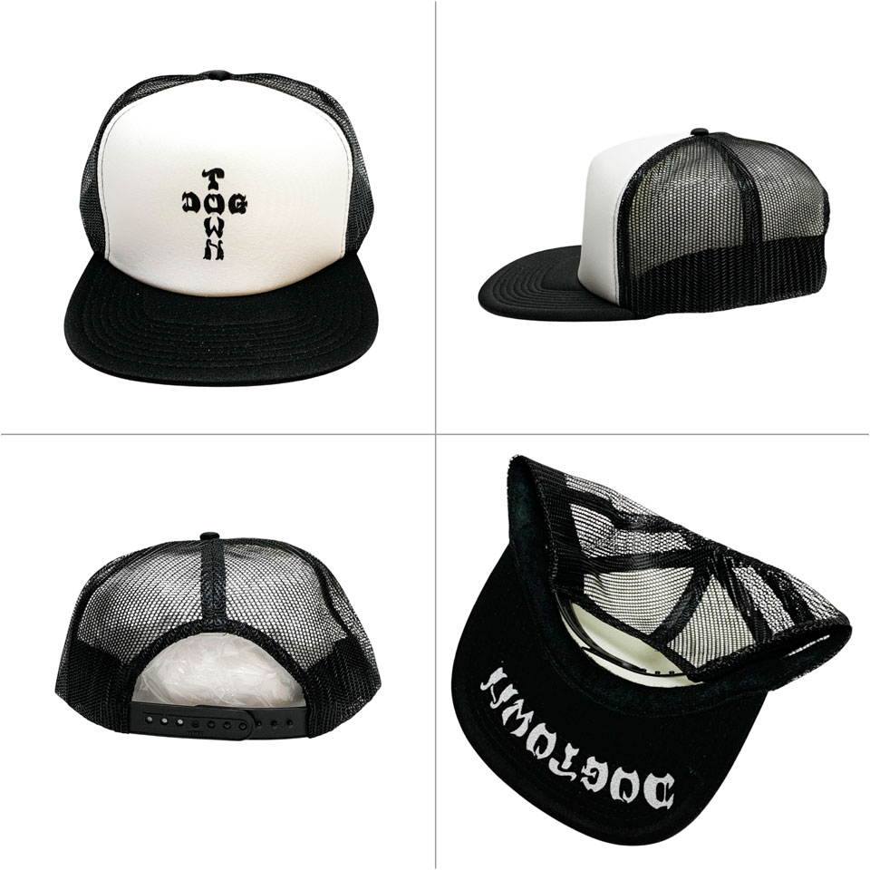 DOGTOWN（ドッグタウン） メッシュキャップ DT CROSS LETTER FLIP HAT