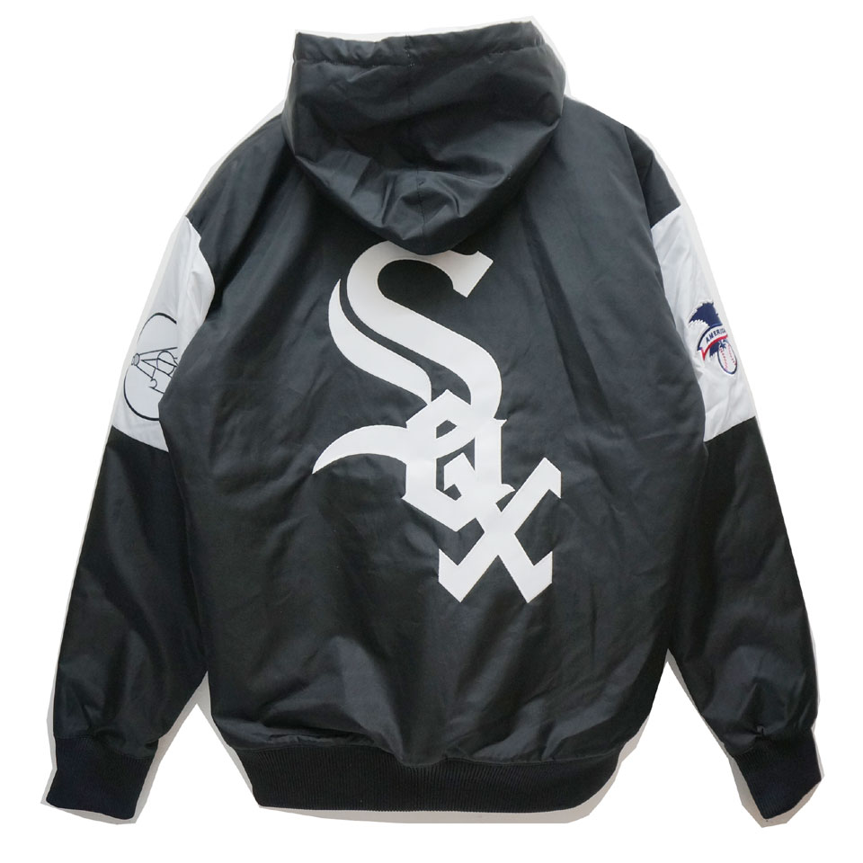 古着 Chicago White Sox ホワイトソックスアノラックパーカーXL Fanatics ファナティクス FANATICS 中綿アノラック CHICAGO