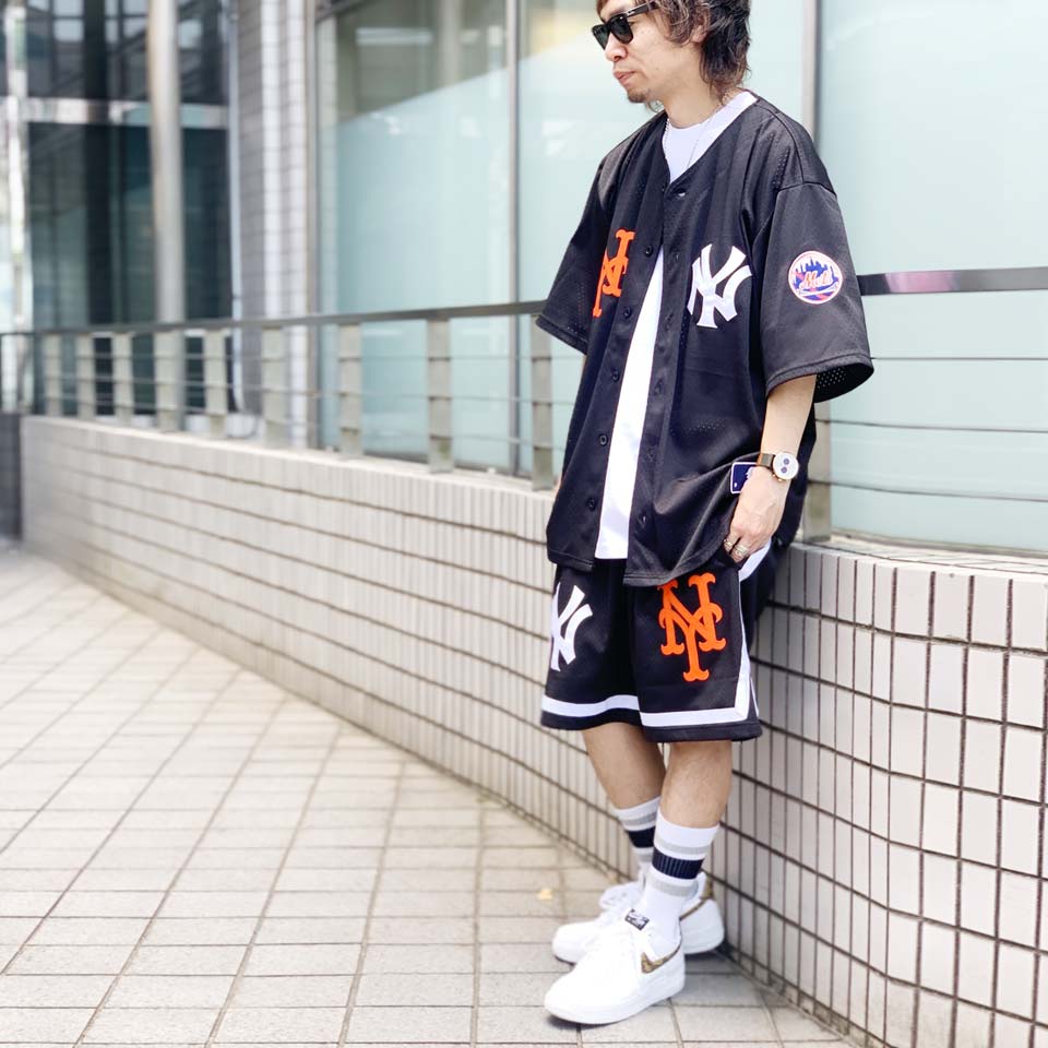 Fanatics ファナティクス FANATICS 別注ベースボールシャツ MLB