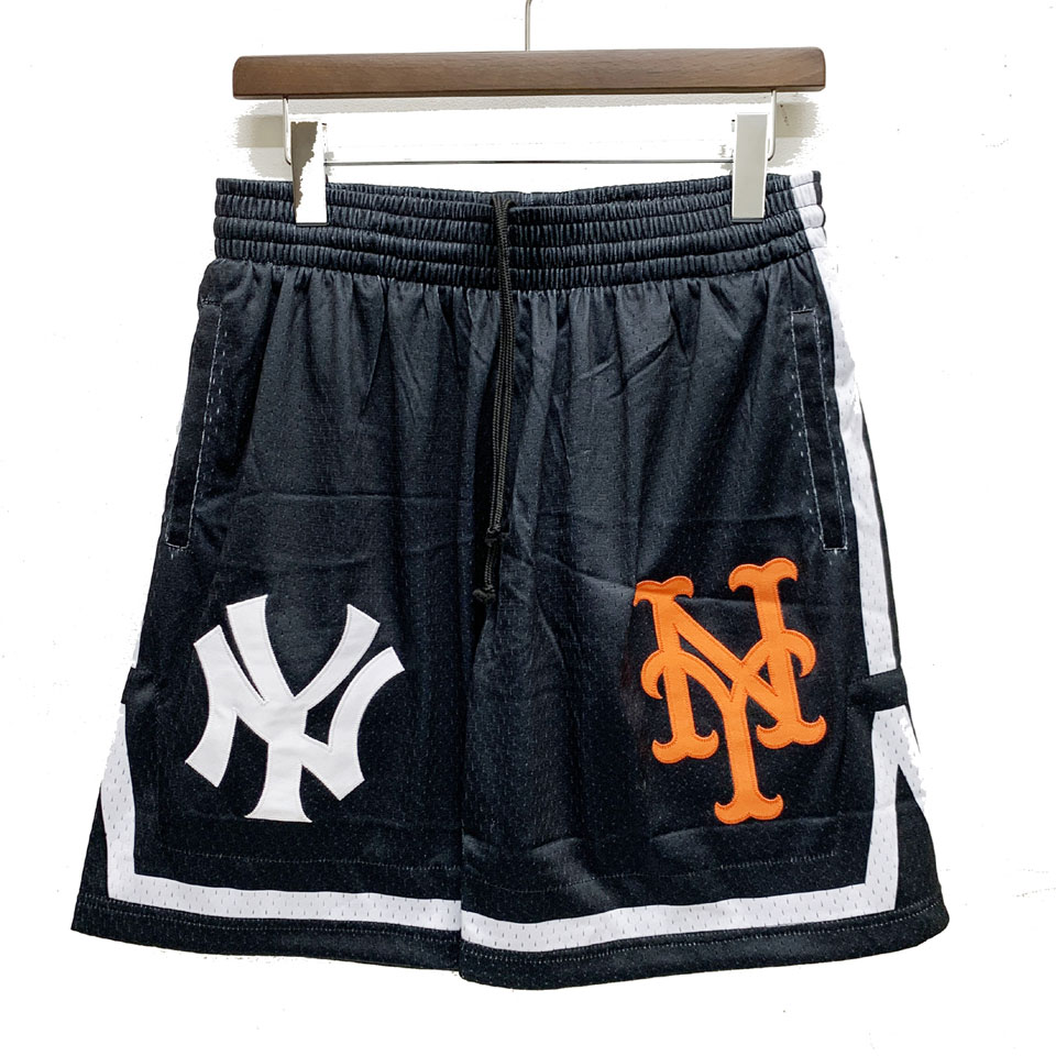 ファナティクス FANATICS 別注ショートパンツ MLB MESH SHORT - NY YAN...