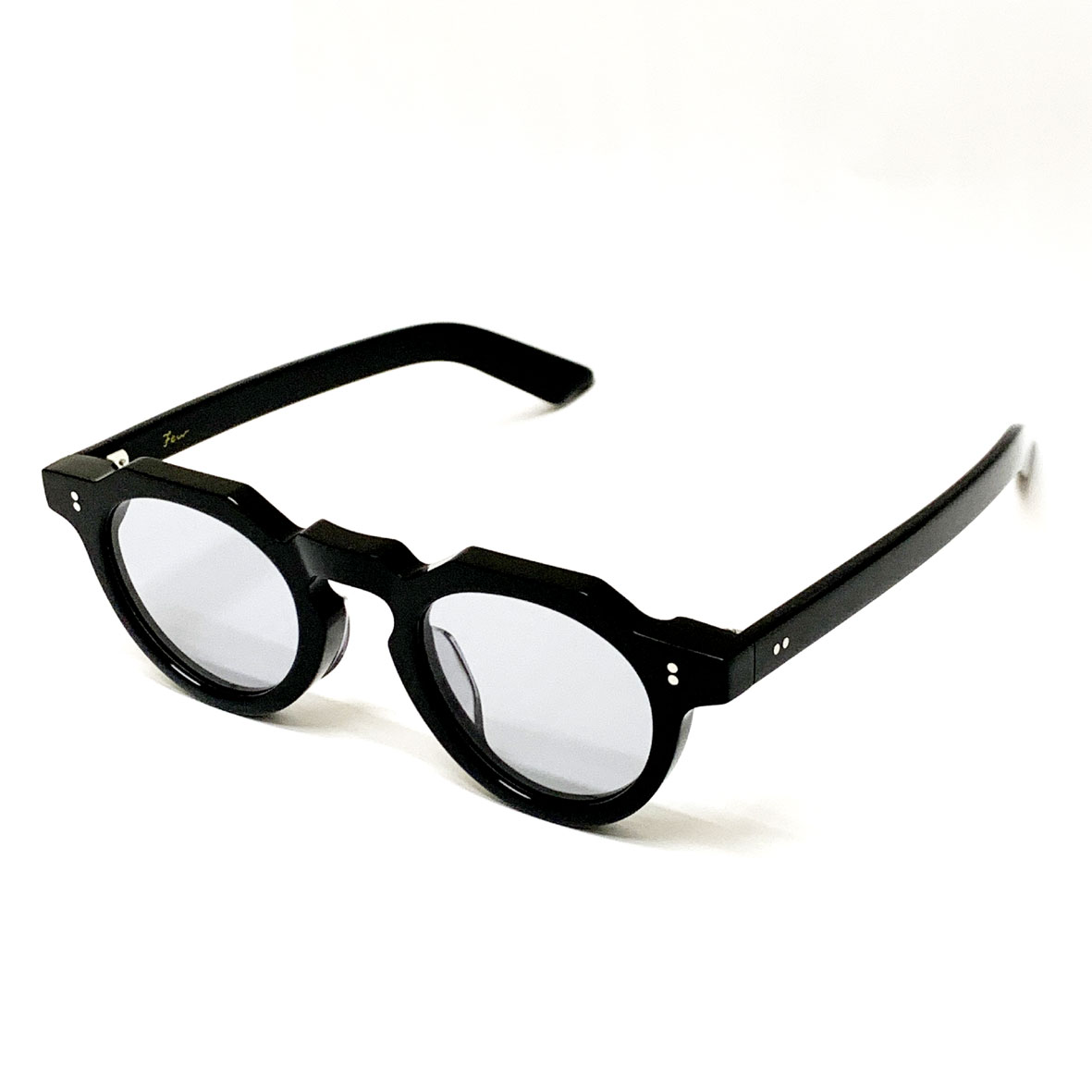 Few by NEW. ヒュー サングラス F5 C-1 クラウンパント ブラック 黒