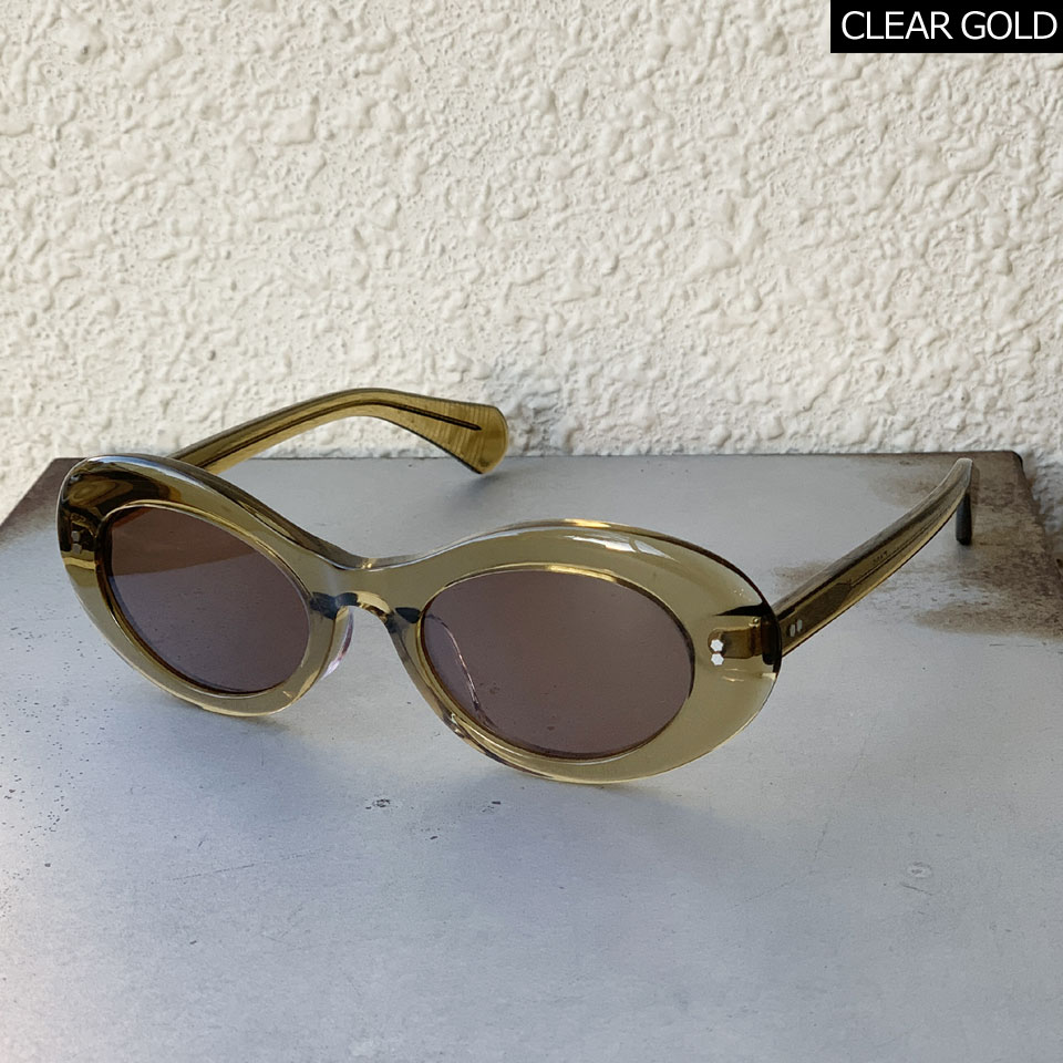 Few by NEW. ヒュー サングラス F105 C-1 C-3 キャッツアイ ブラック