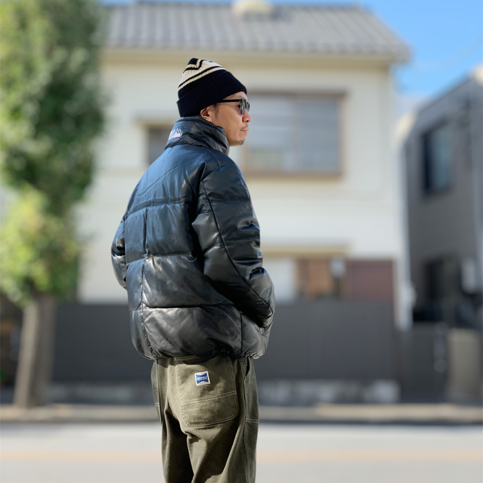 FIRST DOWN（ファーストダウン） FIRST DOWN PUレザーダウンジャケット