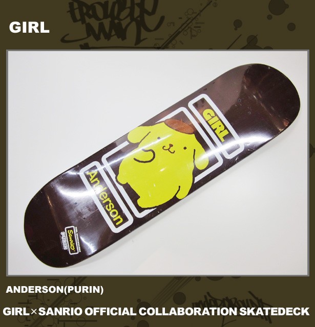 □GIRL［ガール］ GIRL×SANRIO OFFICIAL COLLABRATION SKATEDECK