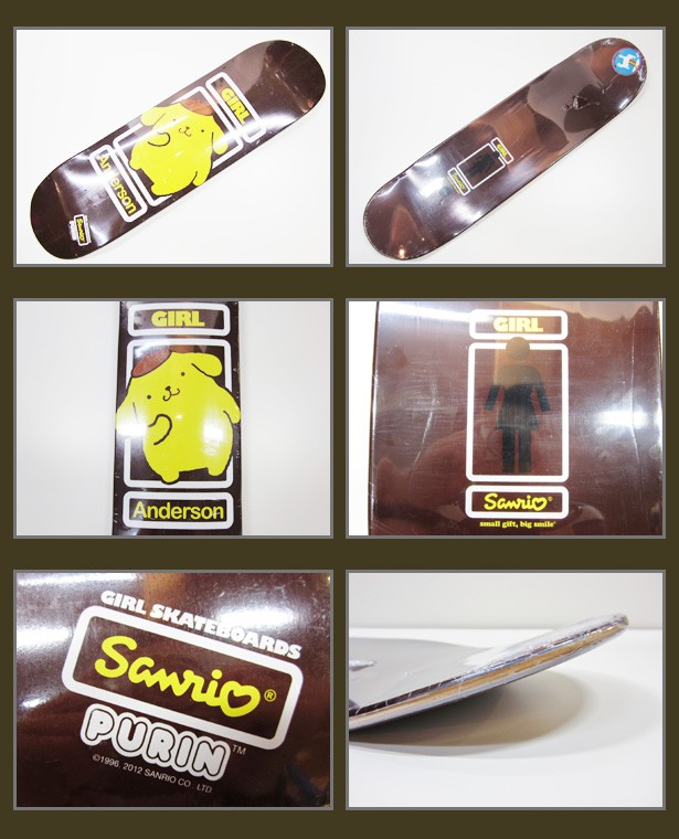 □GIRL［ガール］ GIRL×SANRIO OFFICIAL COLLABRATION SKATEDECK