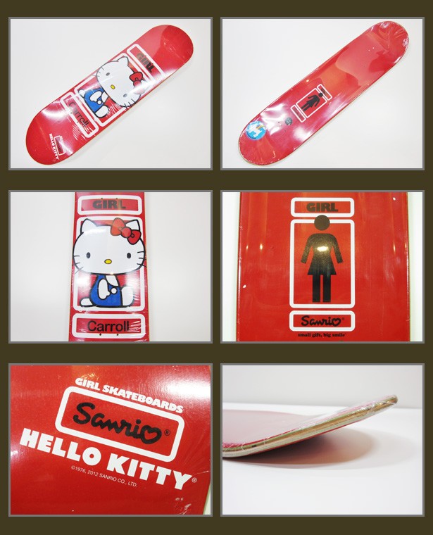 □GIRL［ガール］ GIRL×SANRIO OFFICIAL COLLABRATION SKATEDECK