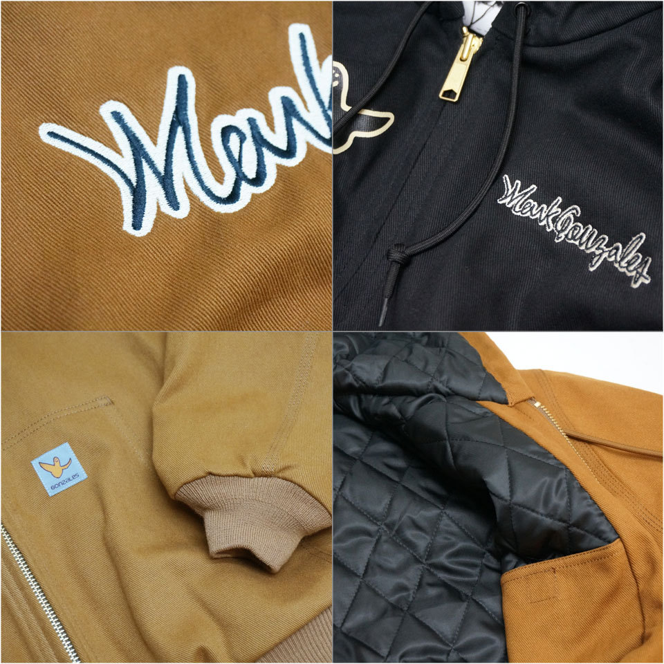 全2色 マークゴンザレス MARK GONZALES ワークジャケット アクティブジャケット ACTIVE JACKET 中綿 ブラック ブラウン  2G5-61926