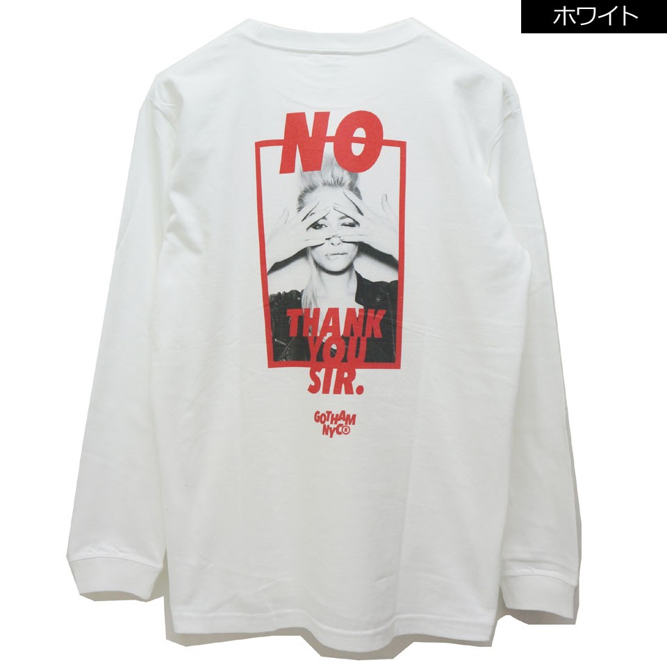 全2色 ゴッサム GOTHAM ロンT Tシャツ NO THANK YOU SIR L/S Tee