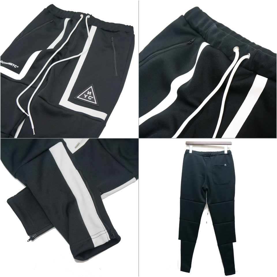 ゴッサム GOTHAM NYC スキニージャージー LINE SKINNY JERSEY PANTS