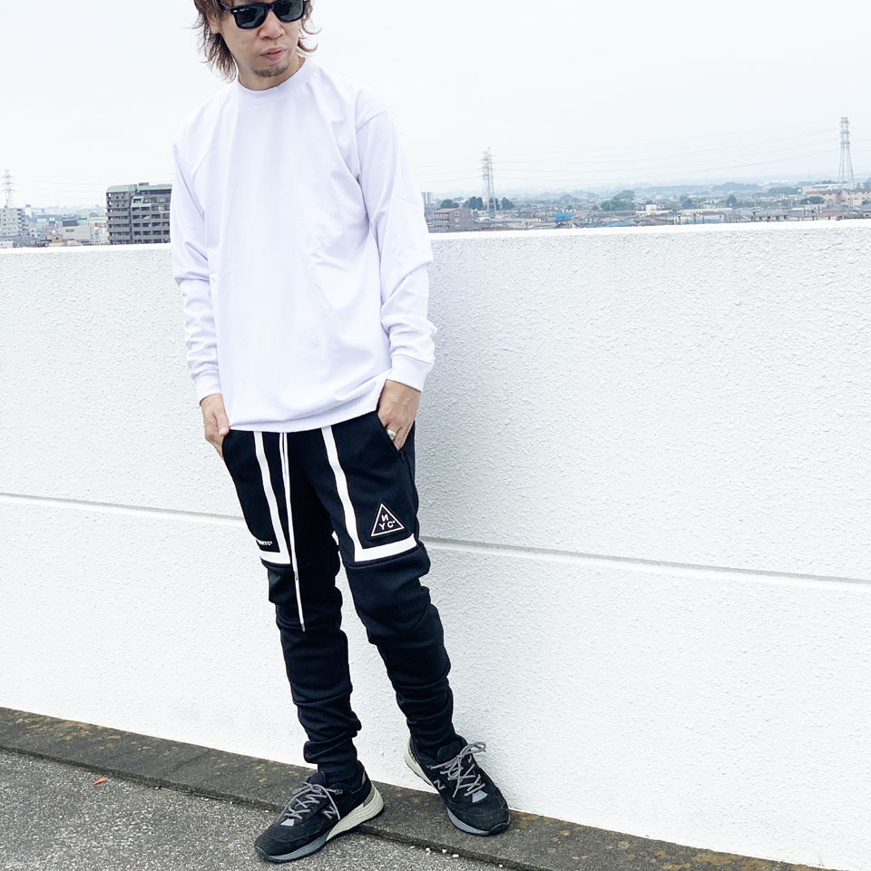 ウォーキング・ランニングウェア GOTHAM NYC ゴッサム GOTHAM NYC スキニージャージー LINE SKINNY JERSEY PANTS