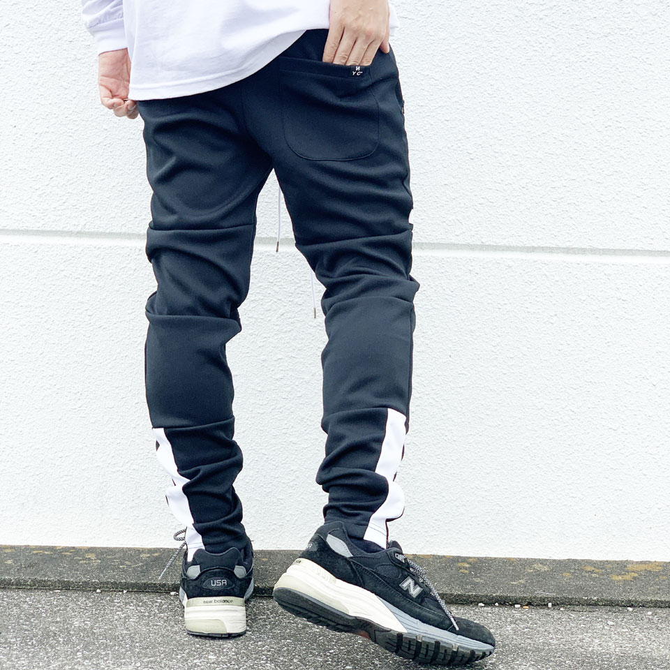 ゴッサム GOTHAM NYC スキニージャージー LINE SKINNY JERSEY PANTS