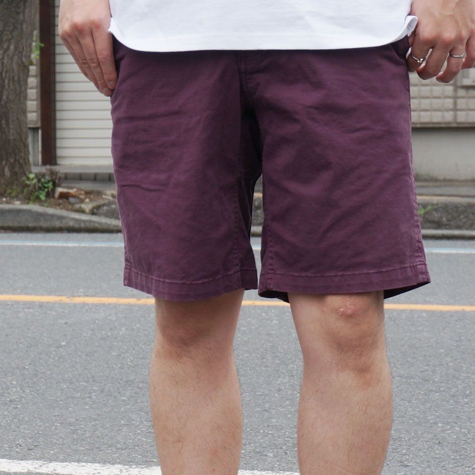 グラミチ GRAMICCI グラミチショーツ ST SHORTS パープル 紫 PURPLE