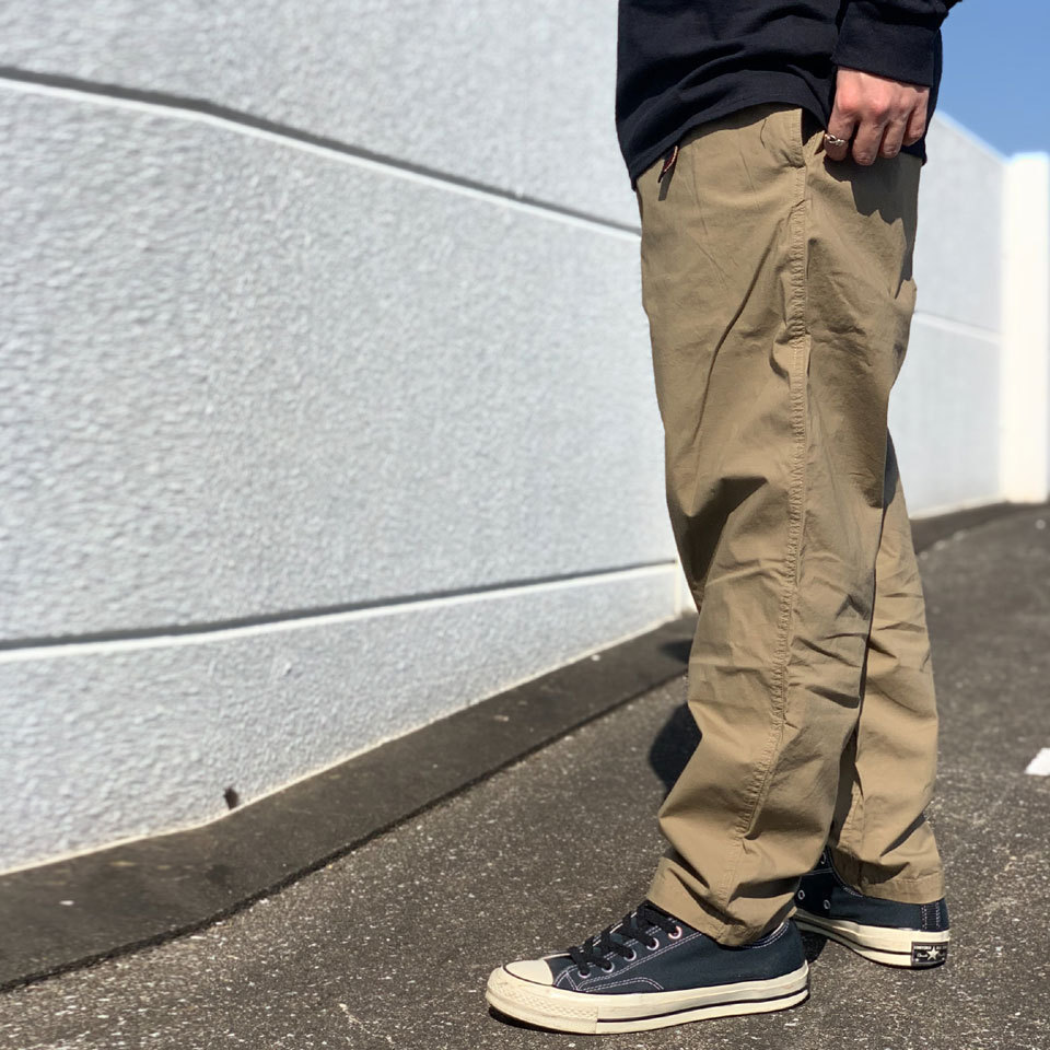 全2色 グラミチ GRAMICCI テーパードパンツ WEATHER WIDE TAPERED