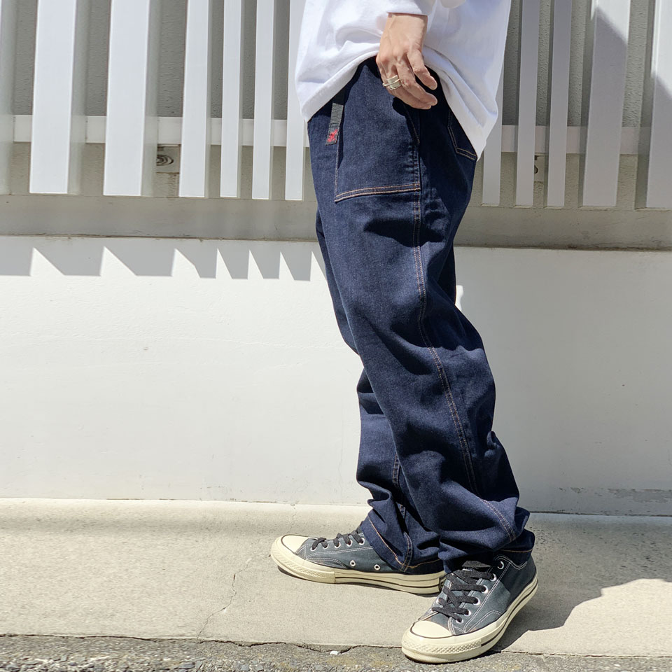 GRAMICCI グラミチ ワイドテーパードデニムパンツ GRAMICCI グラミチ Gramicci デニムルーズテーパードリッジ