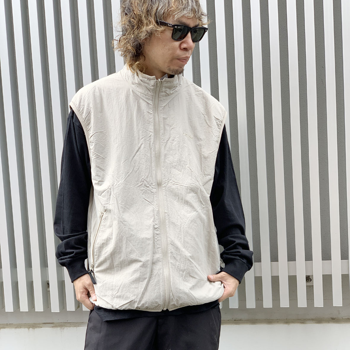 Gramicci（グラミチ） リバーシブルベスト フリースベスト REVERSIBLE