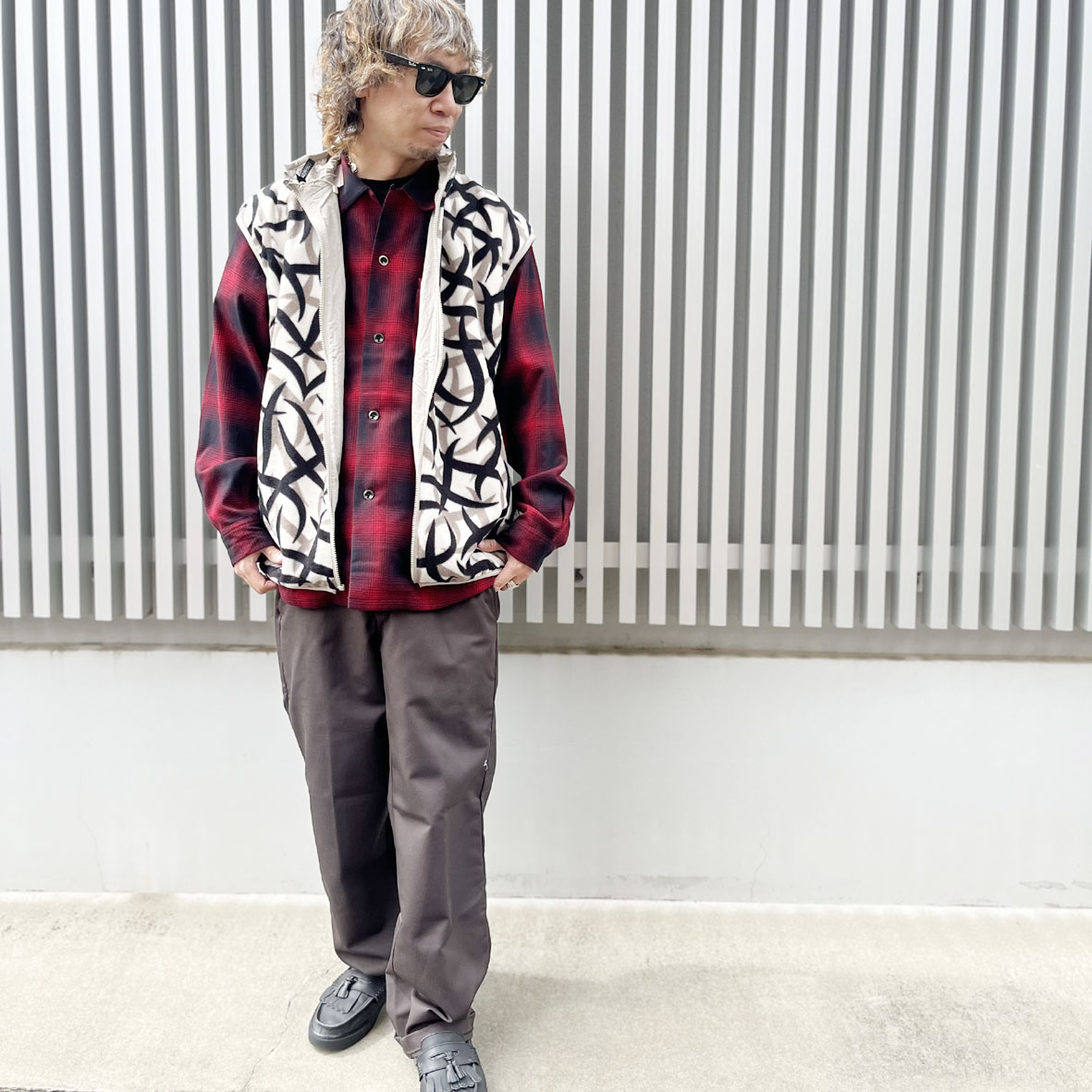 GRAMICCI（グラミチ） リバーシブルベスト フリースベスト REVERSIBLE