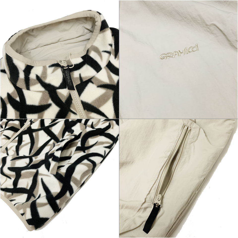 Gramicci（グラミチ） リバーシブルベスト フリースベスト REVERSIBLE