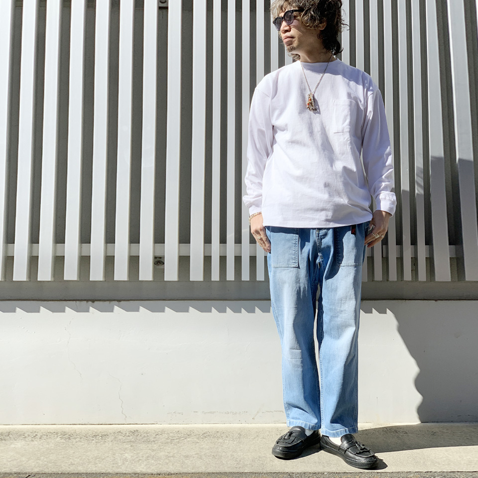 GRAMICCI グレー 別注デニムパンツ L SHIPS｜【SHIPS any別注】GRAMiCCi: オーガニックコットン