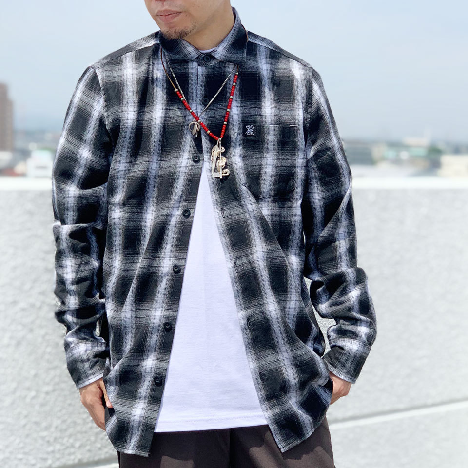 ハードラック HARD LUCK ネルシャツ ROCKET FLANNEL SHIRT