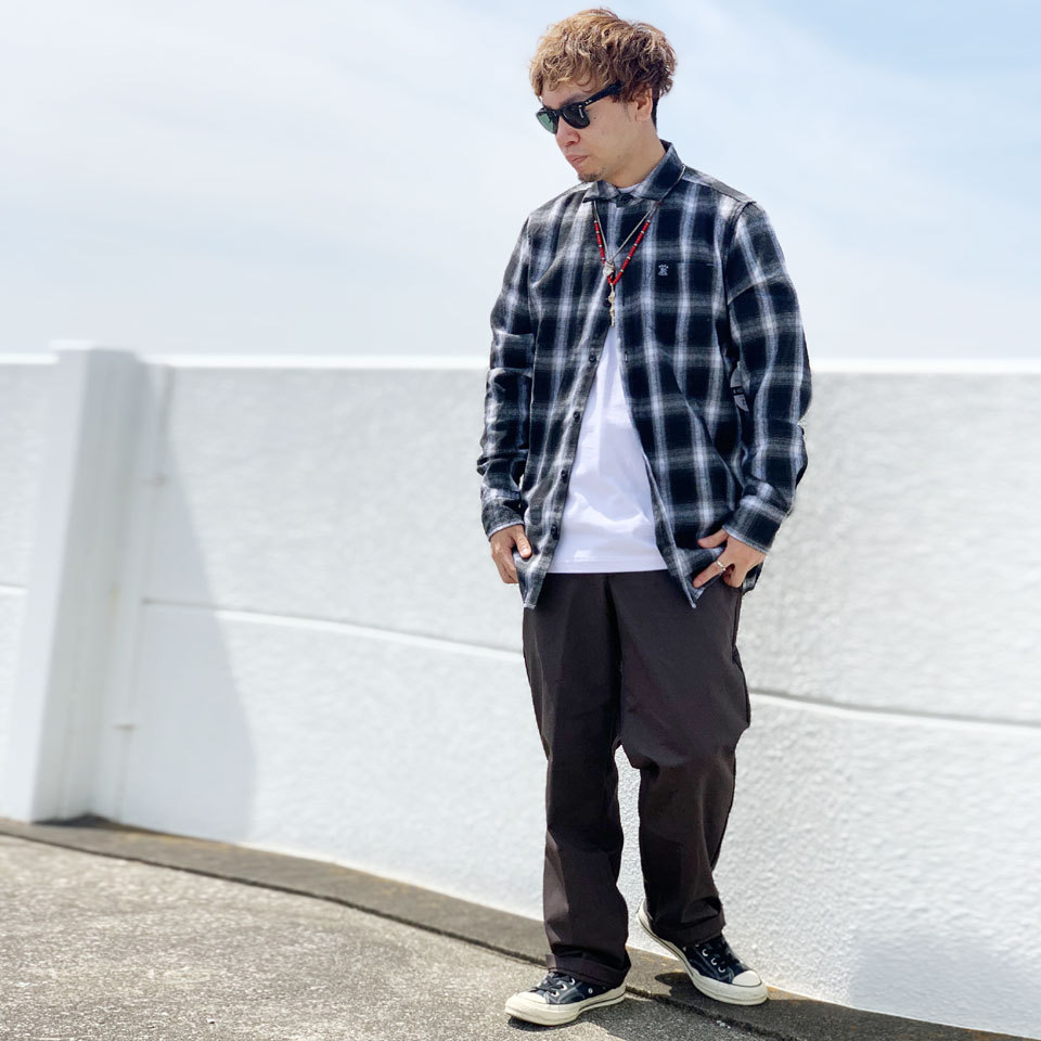 Cal Top ハードラック HARD LUCK ネルシャツ ROCKET FLANNEL