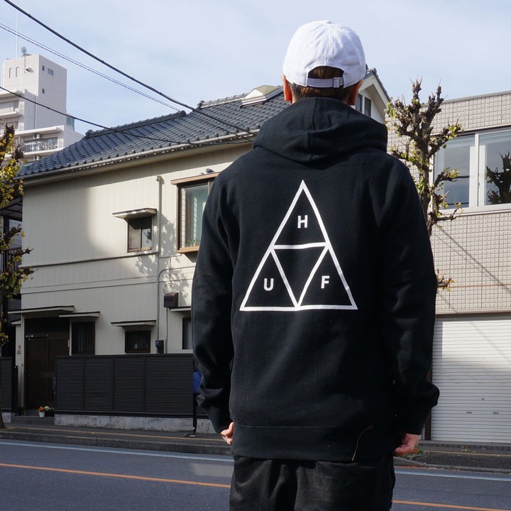 SALE セール HUF ハフ パーカー TRIPLE TRIANGLE LOGO HOOD