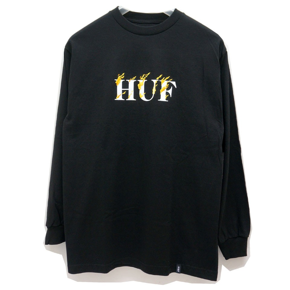 ☆HUF（ハフ）☆PHOENIX L/S TEE (長袖シャツ） HUF ハフ PHOENIX L/S TEE フェニックス 長袖 Tシャツ ロンT