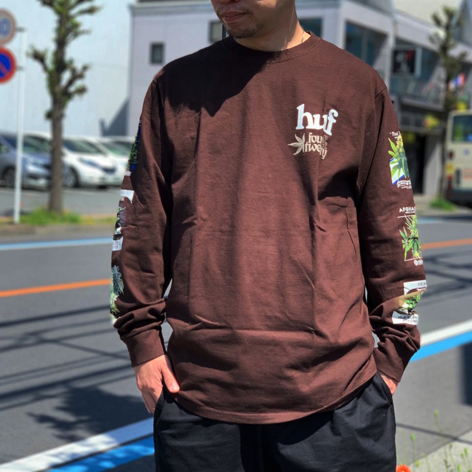 ハフ HUF ロンT GARDEN SUPPLY L/S Tee Tシャツ 長袖