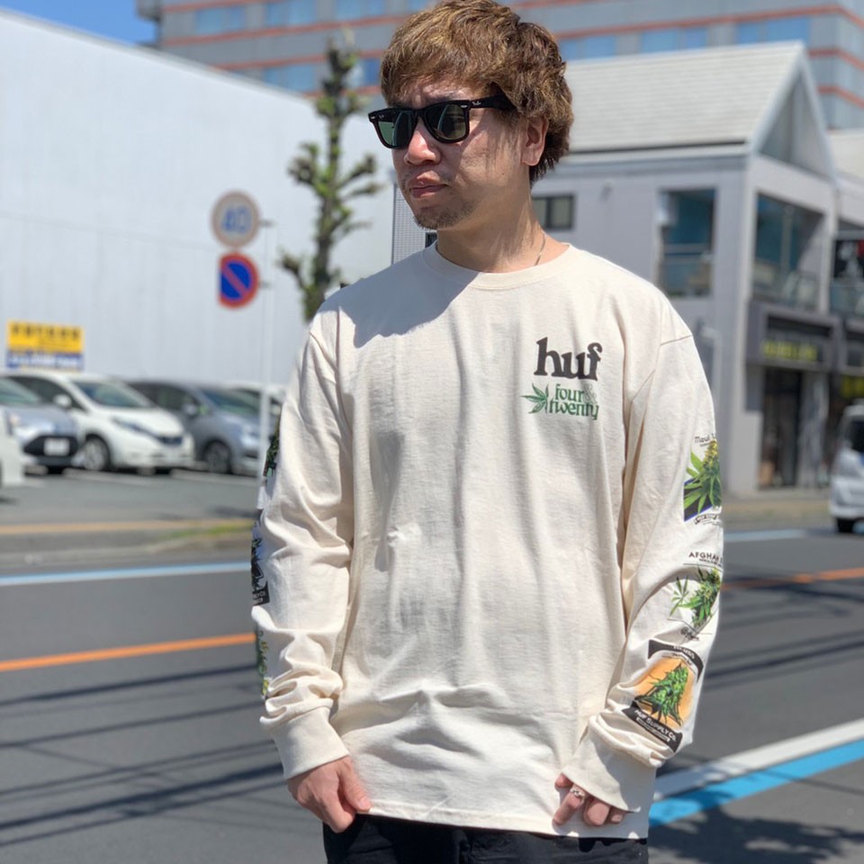 ハフ HUF ロンT GARDEN SUPPLY L/S Tee Tシャツ 長袖