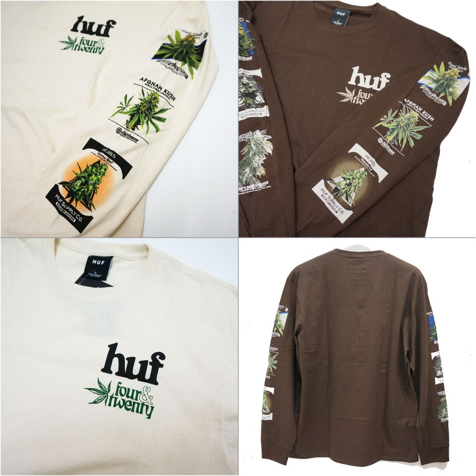 最終値下げ】huf 420 four and twenty ロンT Lサイズ - トップス