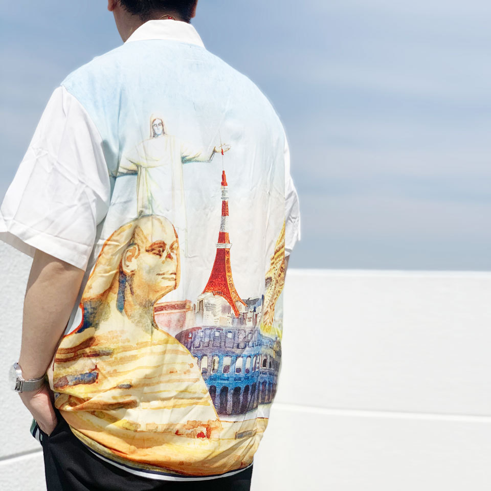 HUF（ハフ） 半袖シャツ アロハシャツ PRESTIGE S/S RESORT SHIRT 総柄