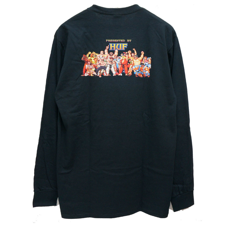 HUF（ハフ） ロンT Tシャツ × STREET FIGHTER ENDING L/S Tee