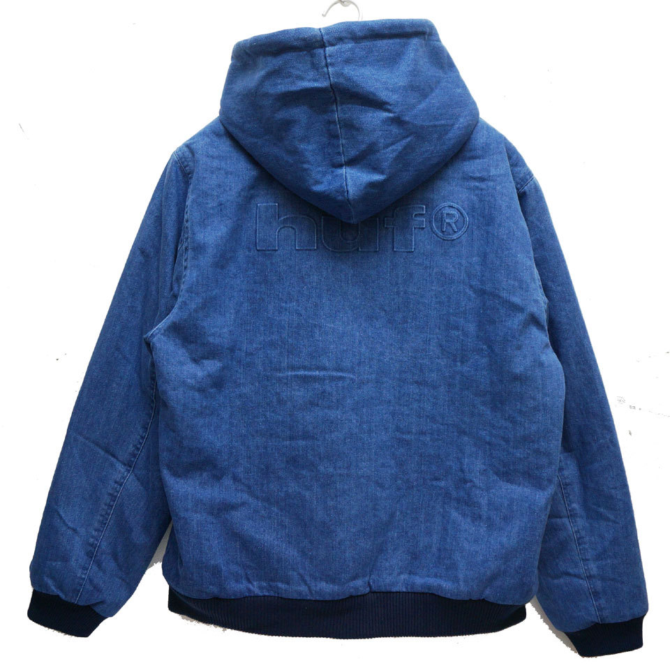 スケートボード HUF COLTON CORD HOODED ZIP JACKET M mr-vibes_huf2133