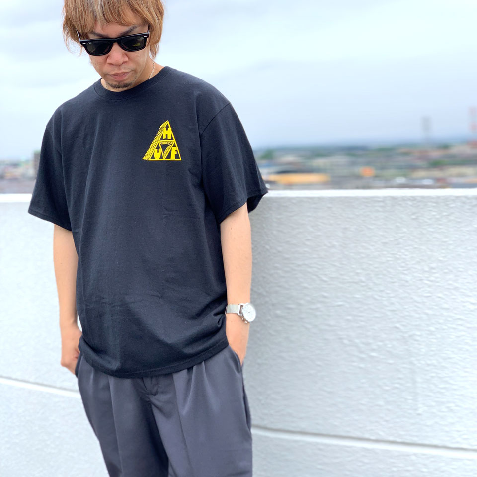 全2色 ハフ HUF Tシャツ SATURDAY MORNING TT TEE 半袖 ホワイト