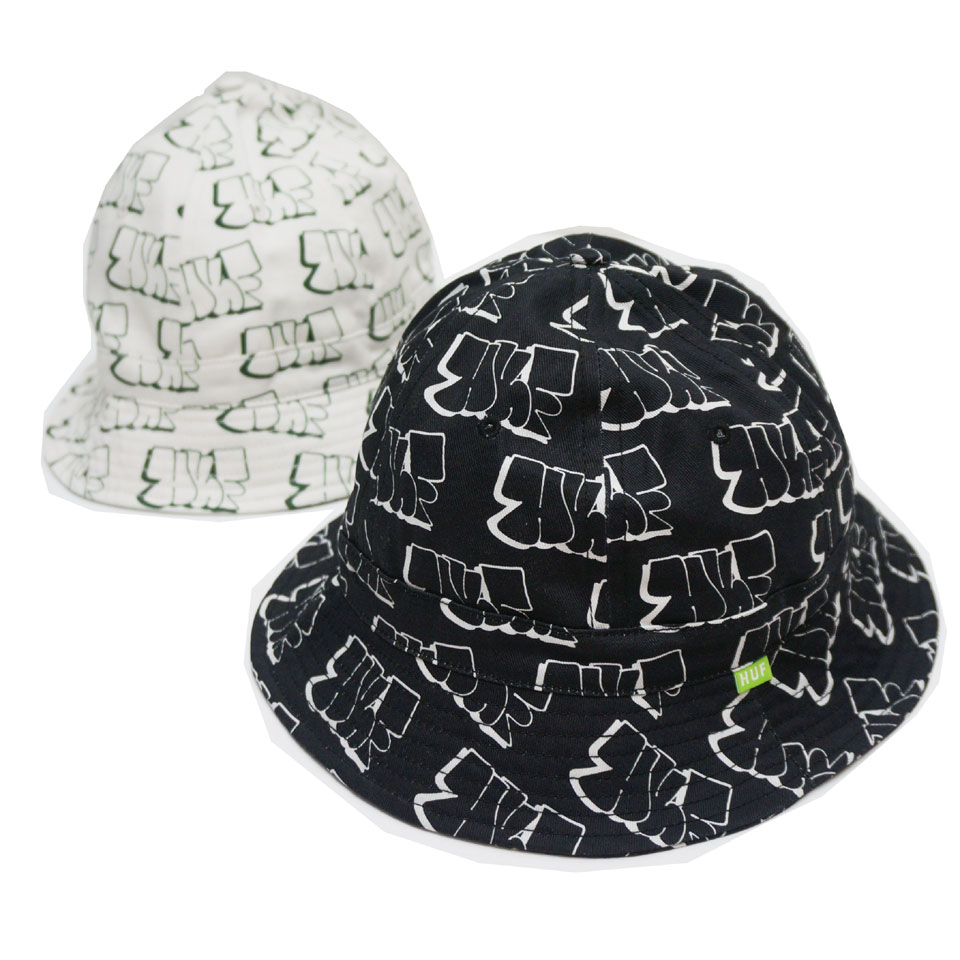 全2色 ハフ HUF バケットハット ベルハット REMIO BELL HAT 総柄