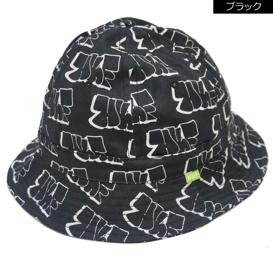 全2色 ハフ HUF バケットハット ベルハット REMIO BELL HAT 総柄