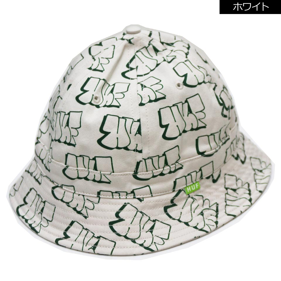 全2色 ハフ HUF バケットハット ベルハット REMIO BELL HAT 総柄