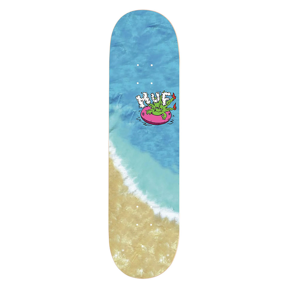 HUF Steven Harrington スケートボードデッキ新品未使用 HUF ハフ デッキ GREEN BUDDY SLICK DECK スケボー 板 トラック