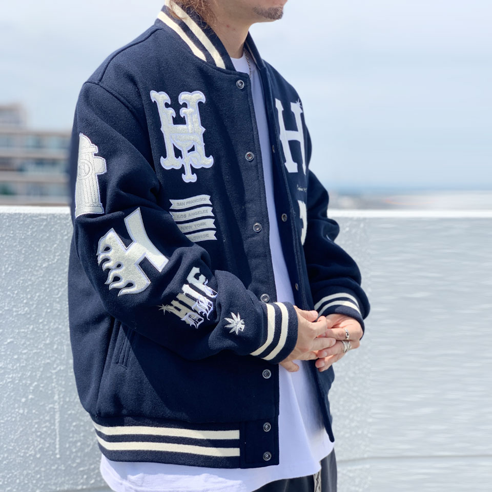 ハフ HUF スタジャン スタジアムジャケット 20 YEAR CLASSIC H VARSITY