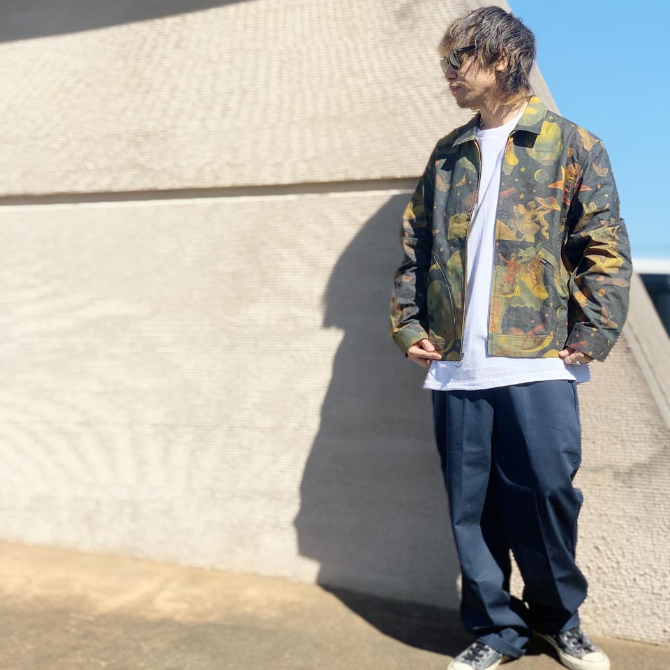 Wtaps lumberjack wool melton ジャケット HUF ハフ トラッカージャケット X SMASHING PUMPKINS MELLON