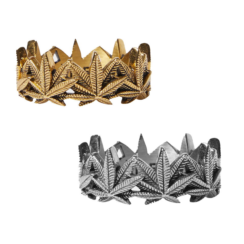 HUF ハフ 指輪 リング PLANTLIFE RING ゴールド シルバー GOLD