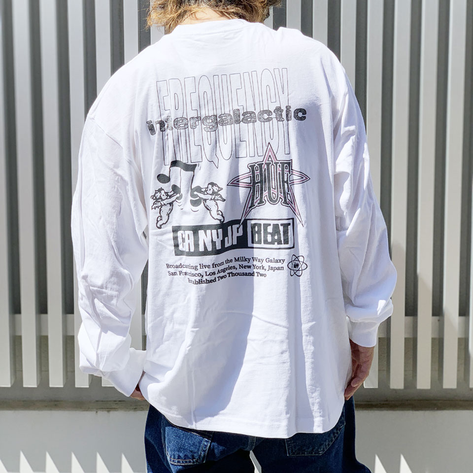 HUF Intergalactic Frequency L/S T-Shirt Mud Tシャツ Intergalactic Frequency Long Sleeve T-Shirt – HUF Worldwide