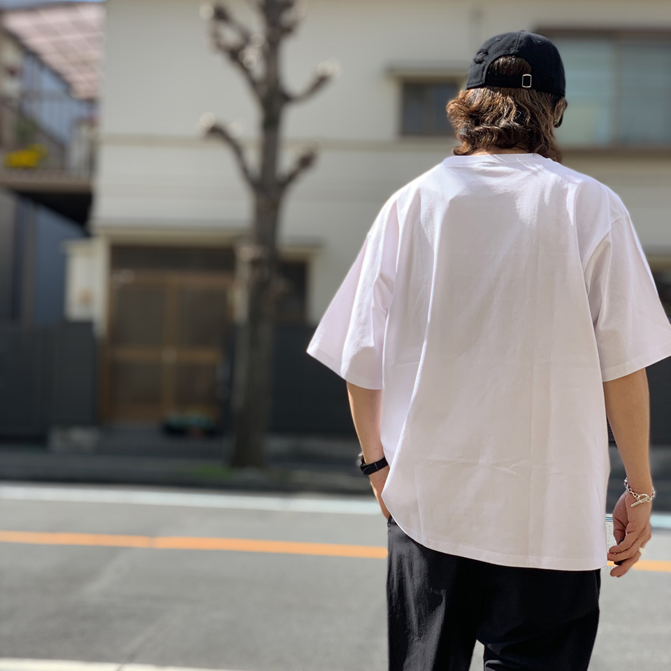 Tシャツ・カットソー HUF SS25 GIANT TEE (TS02401 BLACK) HUF 全2色 ハフ Tシャツ GIANT S/S TEE 半袖 ホワイト ブラック
